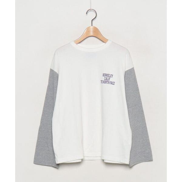「THE NORTH FACE PURPLE LABEL」 長袖カットソー M ホワイト レディース