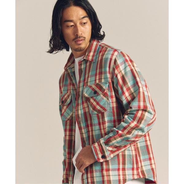 「JACKROSE」 長袖シャツ L サックスブルー メンズ