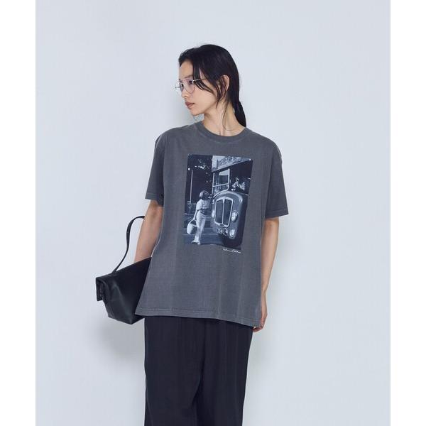 tシャツ 半袖 「COUTURE D'ADAM/クチュール ド アダム」“Jane＆Serge with Double Decker”T-シャツ（Monochrome・Black） レディース