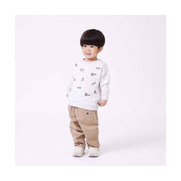 ベビー POLO BCS フラッグ刺繍トレーナー