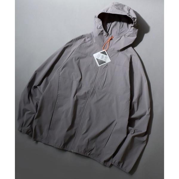 マウンテンパーカー ウインドブレーカー Lightweight Poly-Stretch Active Hoodie / ポリストレッチ ファンクショナル ナイロンパーカー / 接触冷感 フー…