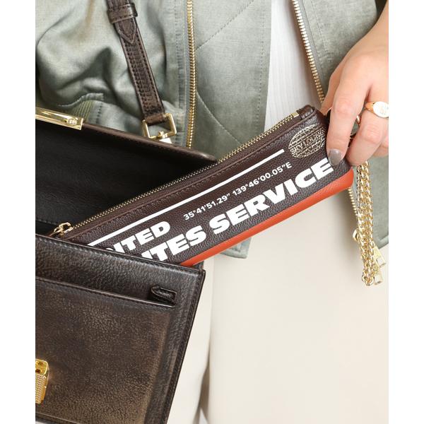 ポーチ 「SKIN/スキン」Chain pen pouch レディース