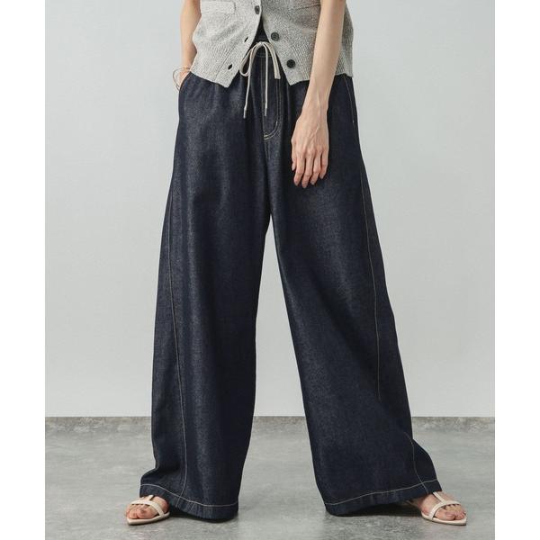 ワイドパンツ ジーンズ デニム デニムパンツ GOODデニムバギーワイドパンツ/821879 レディース