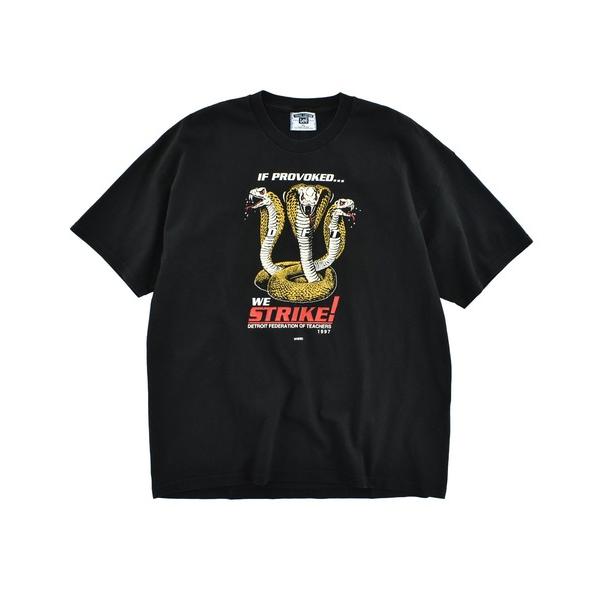 tシャツ 「USED」90’s Lee “If provoked… WE STRIKE” アニマル Tシャツ USA製 メンズ レディース