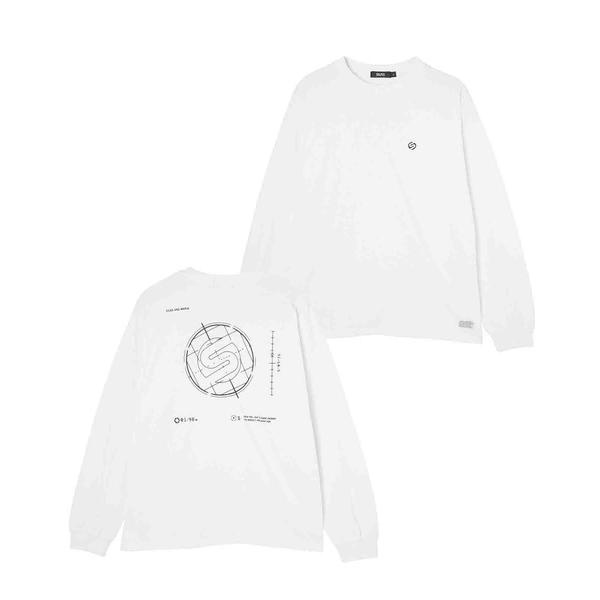 「SILAS」 長袖Tシャツ X-LARGE ホワイト メンズ