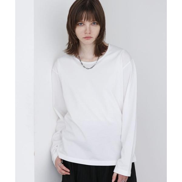 「SOCCE」 長袖Tシャツ M ホワイト メンズ