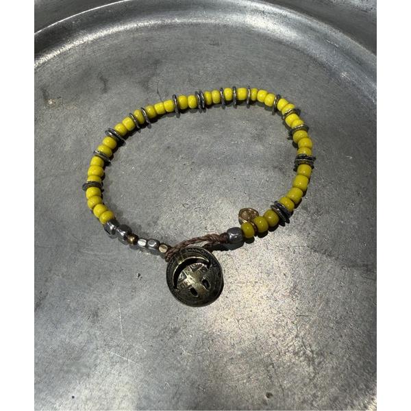 ブレスレット SMILY CONCHO BEADS -YELLOW- メンズ レディース