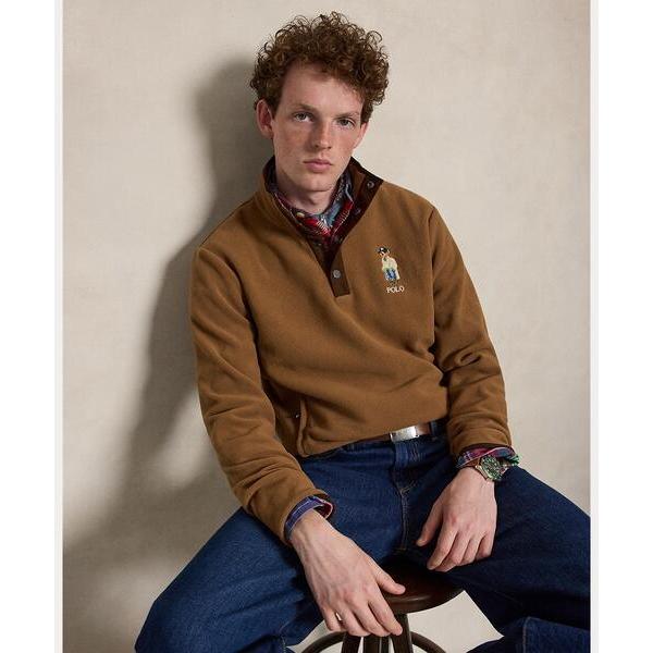 ラルフローレン Polo ベア フリース プルオーバー メンズ