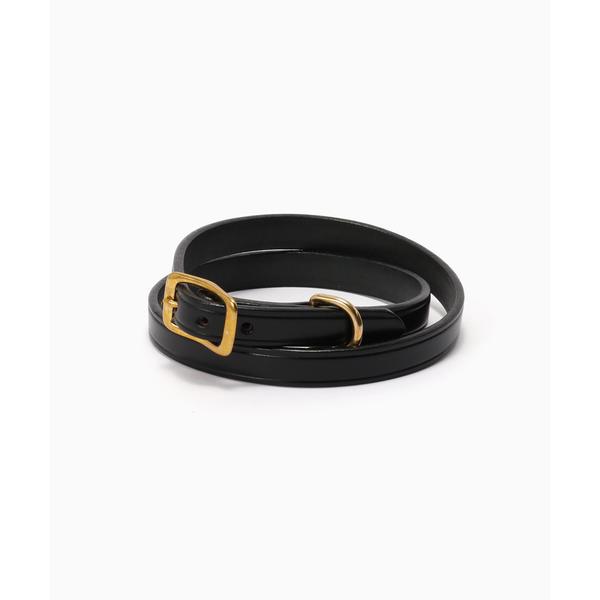 ベルト TORY LEATHER / トリーレザー 3/4 wide plain creased belt メンズ