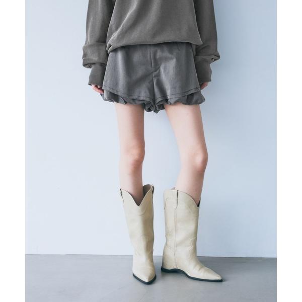 パンツ レイヤードバルーンショートパンツ/1061756 レディース