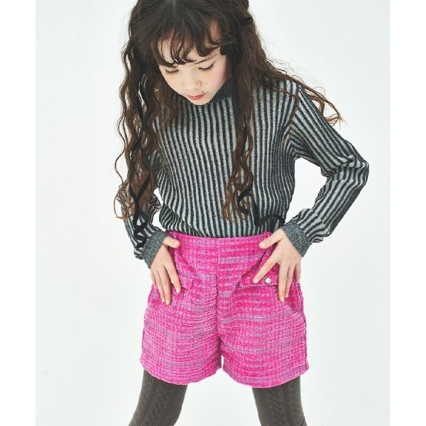 ニット セーター バイカラーリブニット キッズ 子供服 女の子