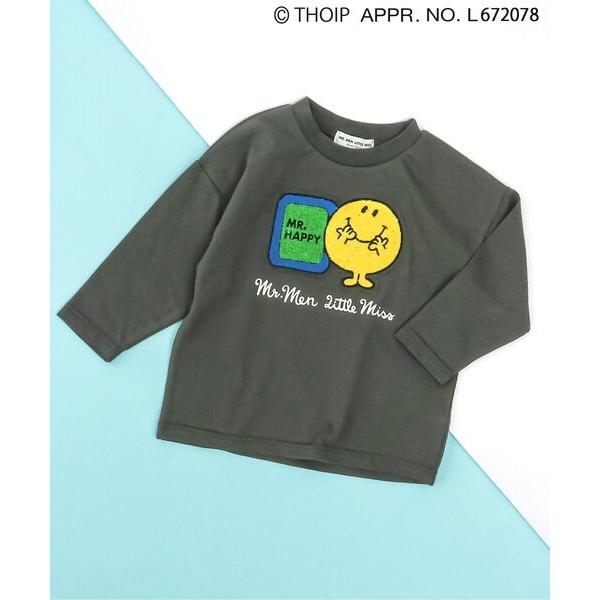 tシャツ MR.MEN LITTLE MISS サガラAP長袖Tシャツ キッズ 子供服 男の子 女の子