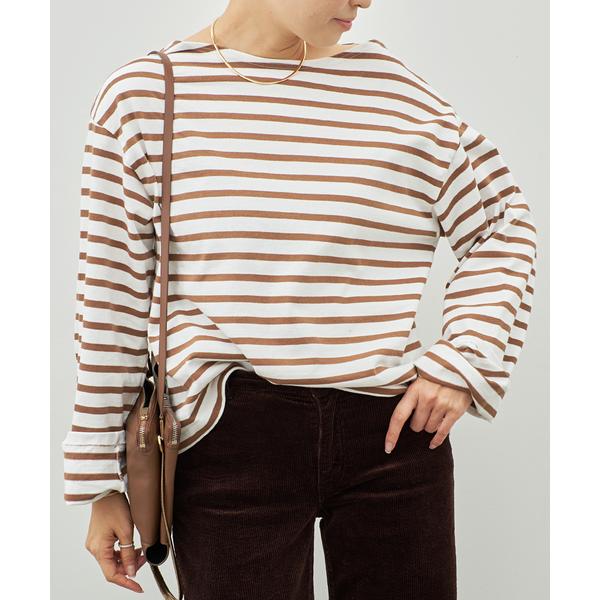 tシャツ HAZYBORDER プルオーバー レディース