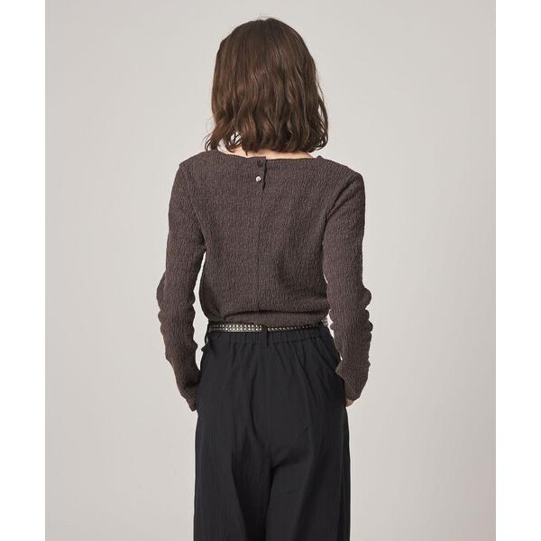 tシャツ 「Steven Alan」シュリンクレース クルーネック プルオーバー レディース
