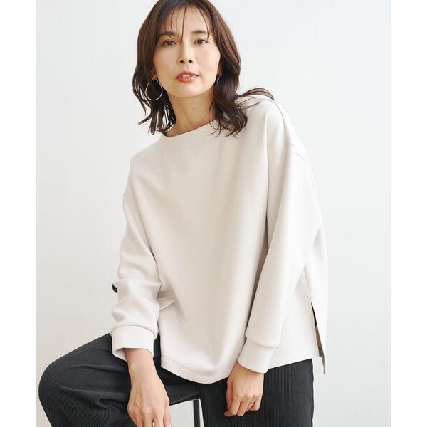 トレーナー スウェット BEAUTY FORM JERSEY サイドスリット プルオーバー レディース