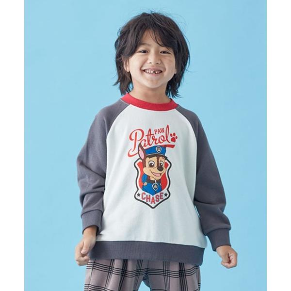 トレーナー パウ・パトロール シフォンフリル裏毛スウェットシャツ キッズ 子供服 男の子 女の子
