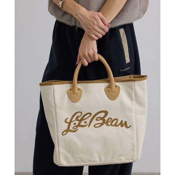 トートバッグ 「L.L.Bean for SALON（エル・エル・ビーン）」別注スクエアトートバッグ レディース