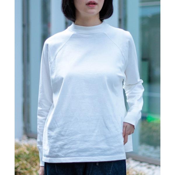tシャツ 「D.M.G. / ディーエムジー」 BD天竺 ラグランロングTシャツ レディース