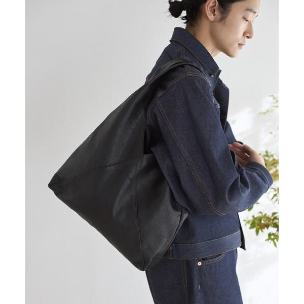 トートバッグ Firsthand/ファーストハンド Leather Triangle Marche Bag / トライアングルマルシェ / レザートート / 撥水レザー メンズ