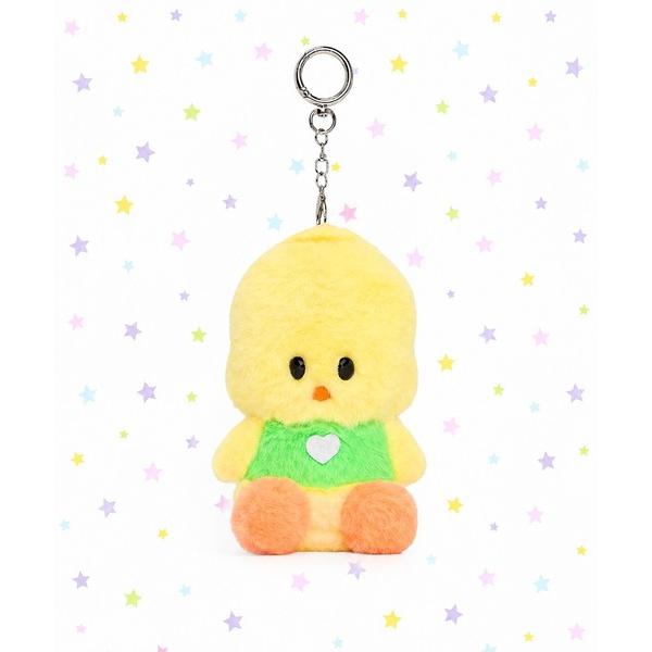 キーホルダー 「nini toys」SWINGSET「X YOUNGART」 ピピぬいキーリング
