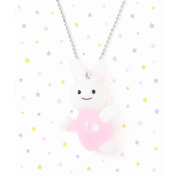 ネックレス 「nini toys」SWINGSET 「X YOUNGART」 ガラスモチーフネックレス レディース