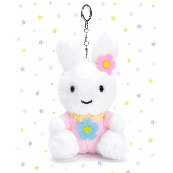 キーホルダー 「nini toys」SWINGSET「X YOUNGART」 フラワーぬいキーリング