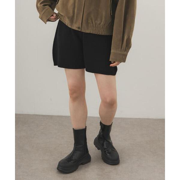 パンツ ニットショートパンツ レディース
