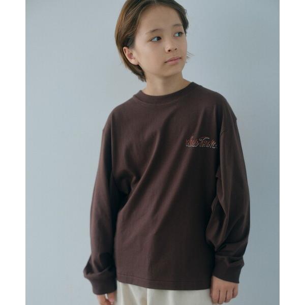 tシャツ 「別注」「WILD THINGS」プリント ロングスリーブ Tシャツ / キッズ 140cm-160cm キッズ 子供服 男の子 女の子