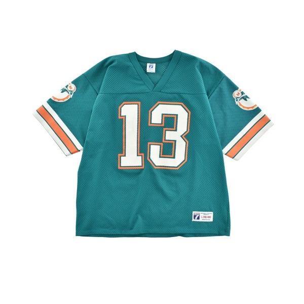 tシャツ 「USED」LOGO7 “NFL Miami Dolphins #13” ゲームシャツ メンズ レディース