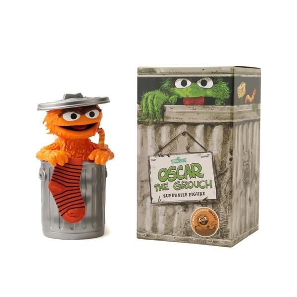 フィギュア SUPER7 SESAME STREET SUPER SIZE VINYL - OSCAR THE GROUCH / スーパーセブン セサミ ストリート スーパーサイズ ビニール - オスカー ザ グ…