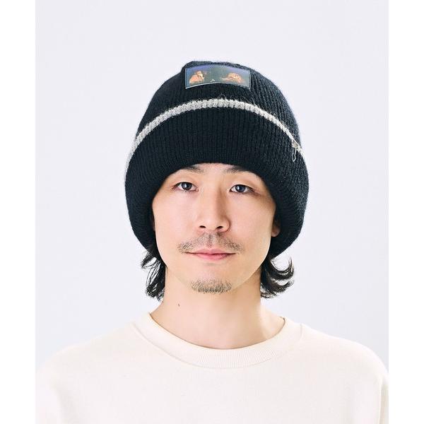 ニット帽 ニットキャップ メンズ THE MET Island of the Dead KNIT CAP メンズ レディース