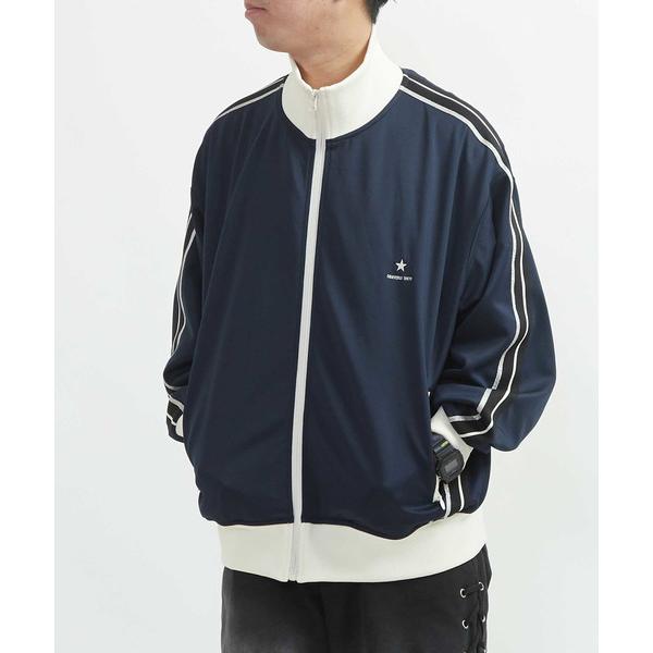 ブルゾン アウター SIDE LINE LOOSE TRACK JACKET(UNISEX) レディース メンズ