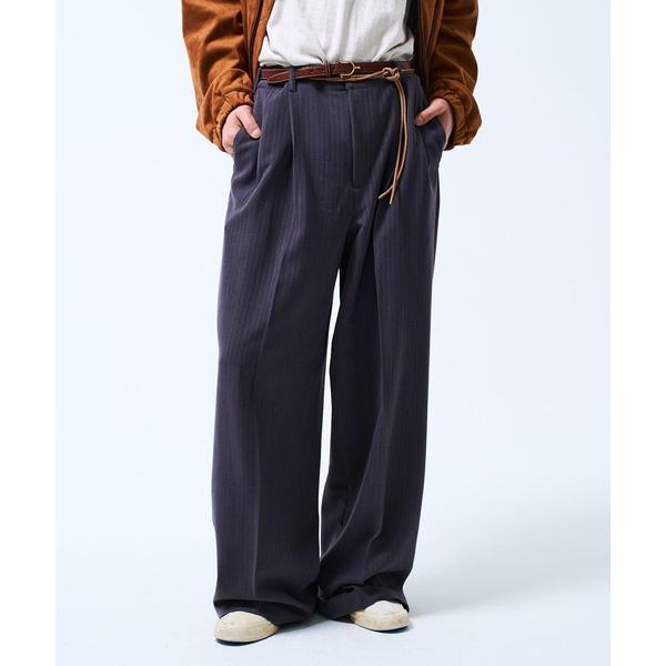 「THE BOLDMAN」 スラックス MEDIUM グレー メンズ
