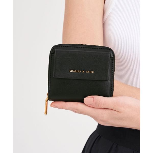 「CHARLES & KEITH」 財布 XX-SMALL ブラック レディース