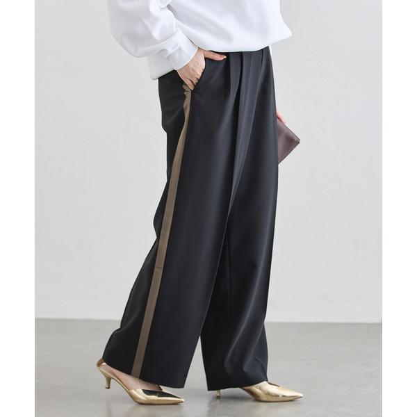 パンツ ツイルラインパンツ レディース