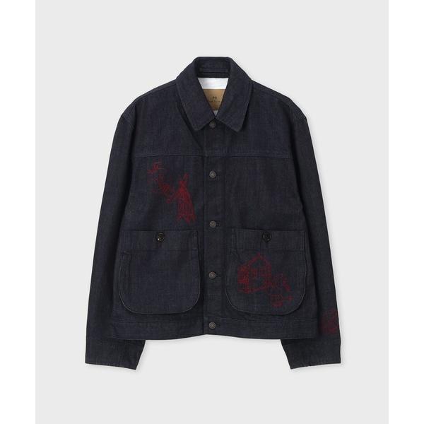ブルゾン アウター Embroidered” デニムブルゾン / 262101 A193E メンズ