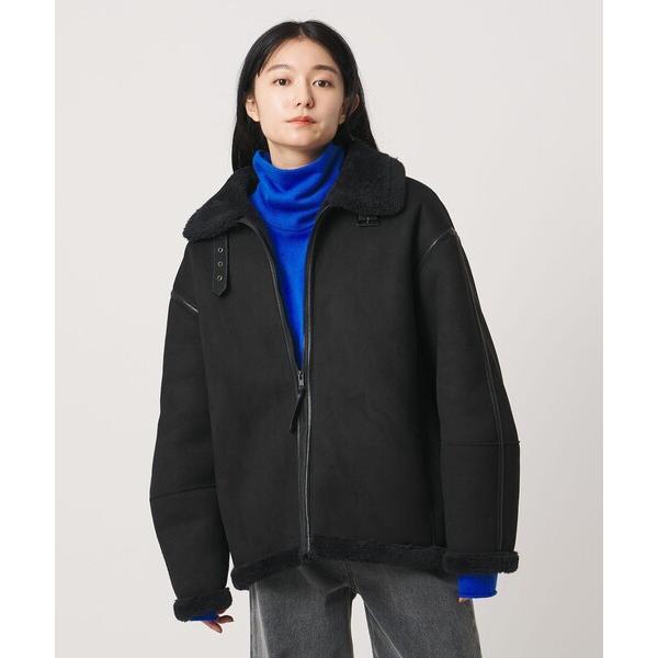 コート アウター 「MARW UNITED ARROWS」ムートン ライク ジャケット レディース