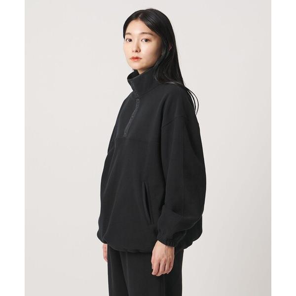 「MARW UNITED ARROWS」ハーフスナップ フリース プルオーバー レディース