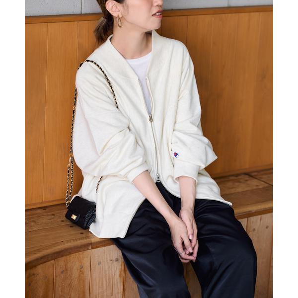 トレーナー スウェット CHAMPION/チャンピオン 別注10OZ フルZIPスウェットシャツ レディース