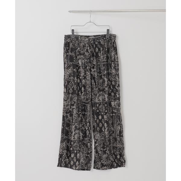 スラックス COUTURE D’ADAM (クチュール ド アダム) Bandana Collage Easy パンツ メンズ レディース