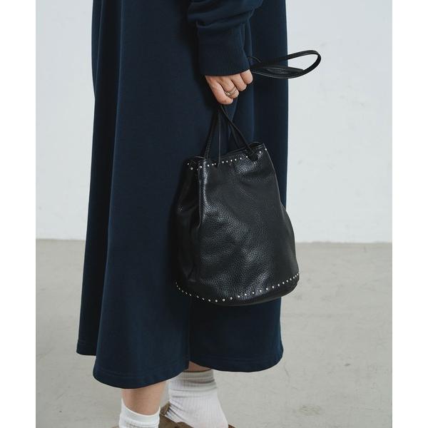 ショルダーバッグ バッグ MILLELA FIRENZE/STUDS DRAWSTRING BAG レディース