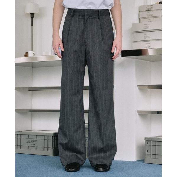 スラックス SEMI WIDE STRAIGHT PANTS / セミワイドストレートパンツ メンズ レディース