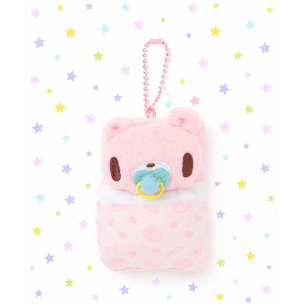 キーホルダー 「nini toys」「いたずらぐまのグル〜ミ〜」ベビーグル〜ミ〜おふとんマスコット/ぬいぐるみキーホルダー