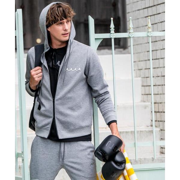 パーカー muta MARINE/ムータ マリン/別注Set-up Hoodie Back Metal メンズ レディース