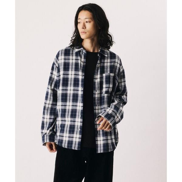 シャツ Firsthand/ファーストハンド リラックスフィット ネルチェック レギュラーカラーシャツ「限定展開」 メンズ