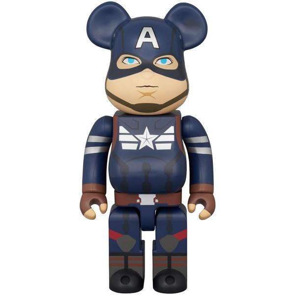 フィギュア BE@RBRICK CAPTAIN AMERICA (Winter Soldier Ver.) 400％