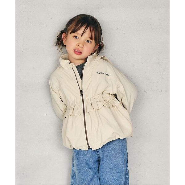 ブルゾン ジャンバー アウター 「撥水/フード収納」シルエットチェンジマウンテンブルゾン キッズ 子供服 女の子