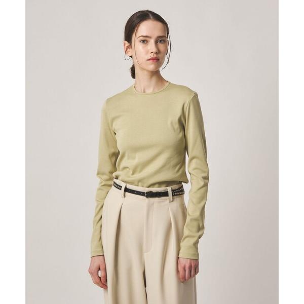 tシャツ 「Steven Alan」コットン フライス ロングスリーブ プルオーバー レディース