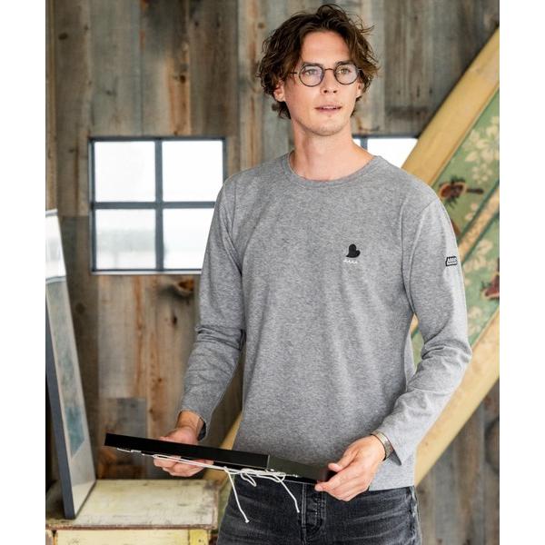セーター ニット muta MARINE/ムータ マリン/別注One Point Heart Knit Sewn メンズ