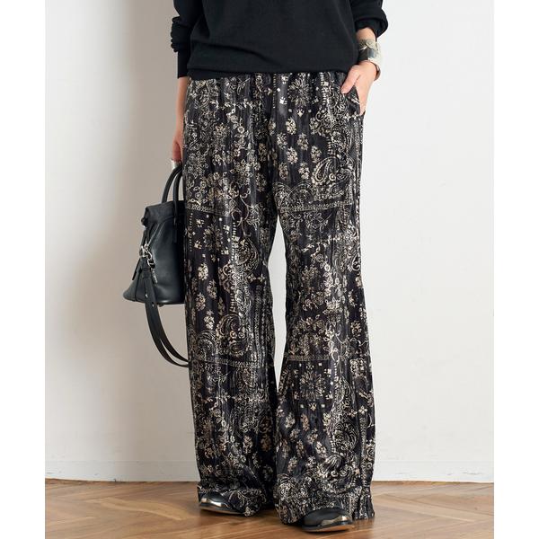 ワイドパンツ パンツ 「COUTURE D'ADAM」別注Bandana Collage Easy Pants レディース